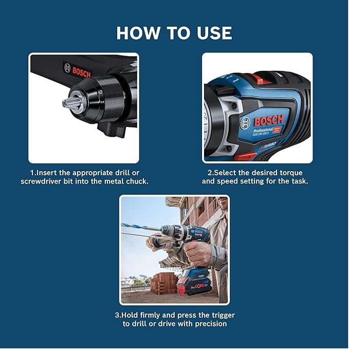 Bosch GSB 18V-150 C (Solo) Professional - Image 4