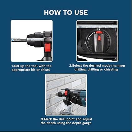 BOSCH Professional GBH 220 Rotary Hammer - Image 3