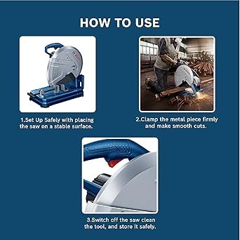 BOSCH Professional GCO 14-24 J Bench Top Cut-Off Saw - Image 3